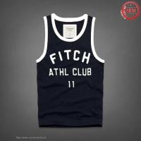 heren abercrombie and fitch athl club 11 tanktop wit Outlet Rotterdam h3ejr317